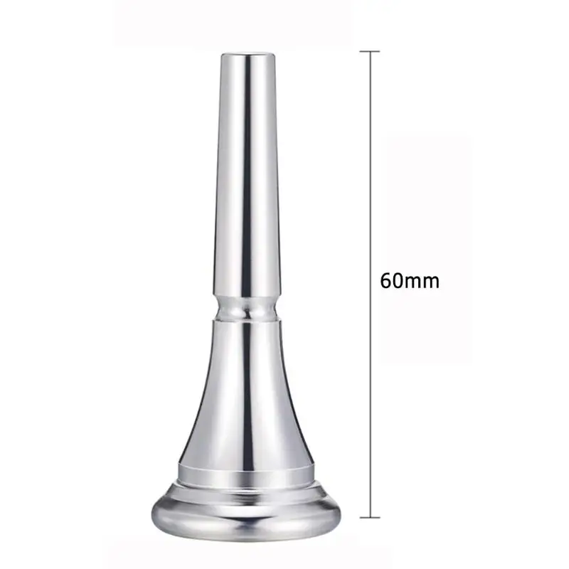 Посеребренный мундштук из медного сплава прочный многоразовый французский