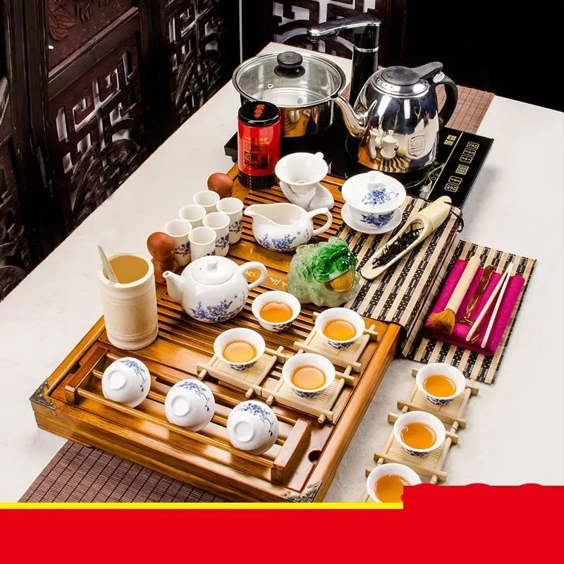 

Teapot Keukenhulpjes Kuchnia Organizer Vintage Afternoon Kung Fu Wedding Pot Teaware Chinese Home Decoration Accessories Tea Set