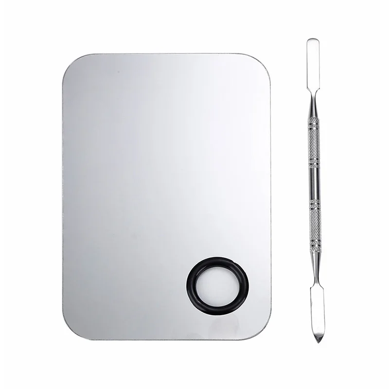 Смеситель для макияжа из нержавеющей стали пластина смешивания лака нейл арта