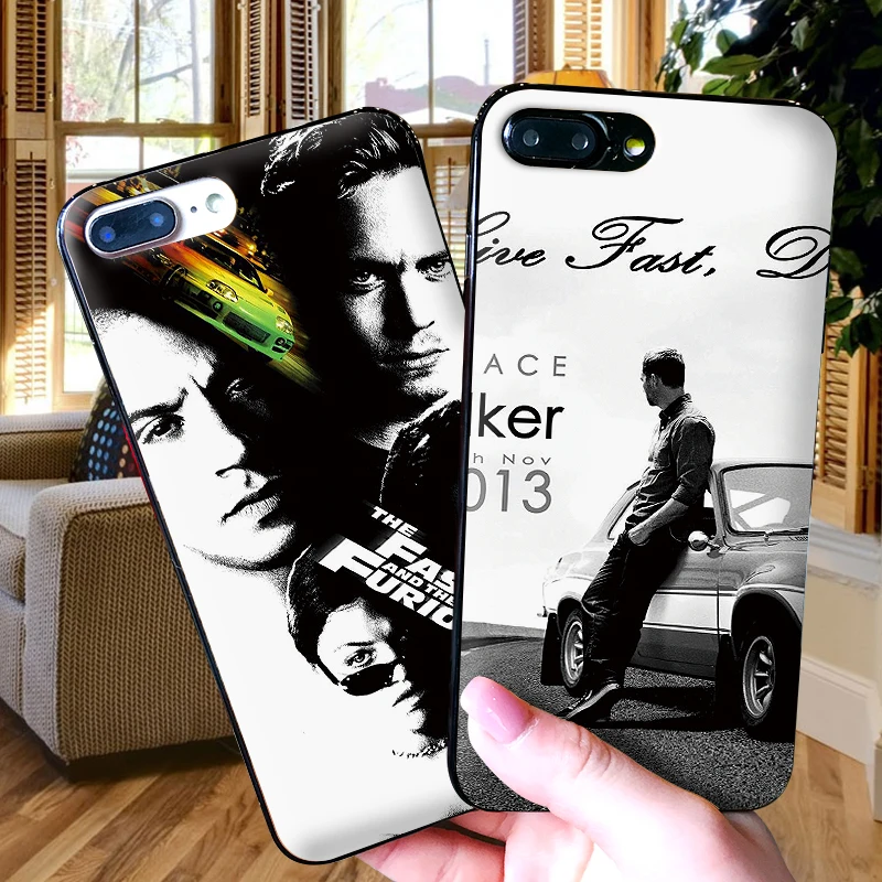 Для iPhone 6 6s 7 8 Plus X XR XS Max 5 5S SE чехол для телефона Форсаж Мягкий ТПУ X|Чехлы-накладки| |