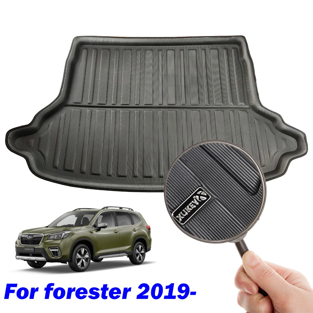 Для Subaru Forester SK 2019 2020 MK5 коврик для ботинок задний багажник лайнер грузовой пол
