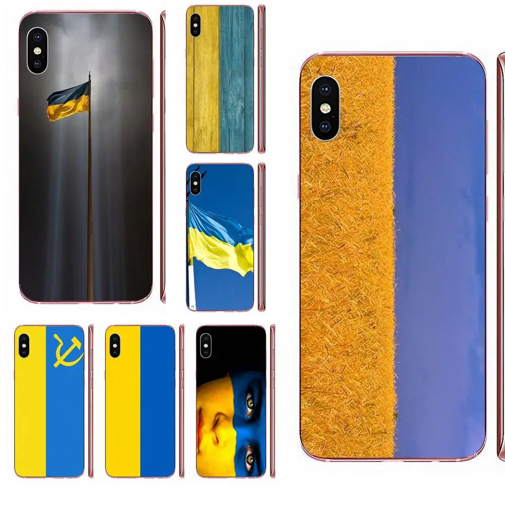 Гранж Ретро Украина национальный флаг для Galaxy Alpha Note 10 Pro A10 A20 A20E A30 A40 A50 A60 A70 A80 A90 M10