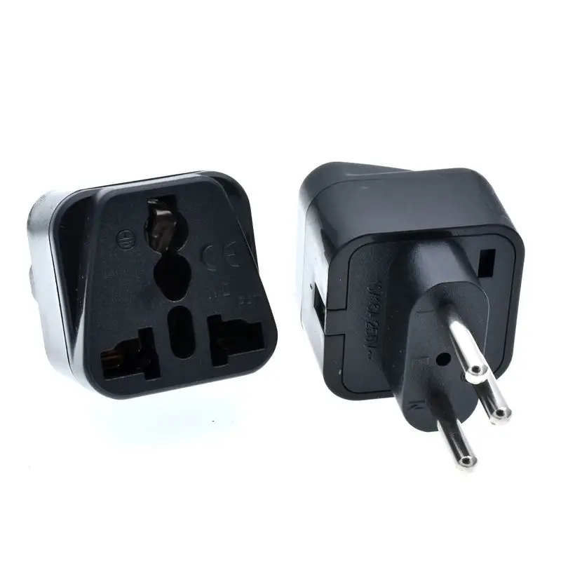 Portable Universal Plug to Switzerland (Grounded Type-J) Adapter Power Socket Travel Converter | Электроника