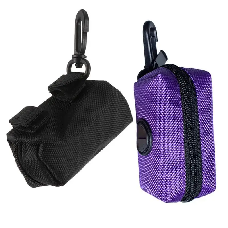

2pcs Dog Waste Bag Dispenser Waterproof Dog Poop Holder Leash Attachment