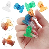 5 pack nail tips clip colorful transparent finger clips acrylic extension tip fake nail quick building girls manicure diy tools