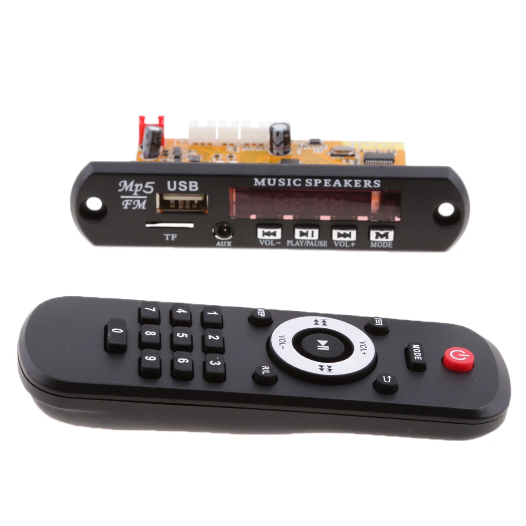 Аудио декодер Bluetooth MP5 динамик дистанционное управление Поддержка USB/TF/Aux вход| |