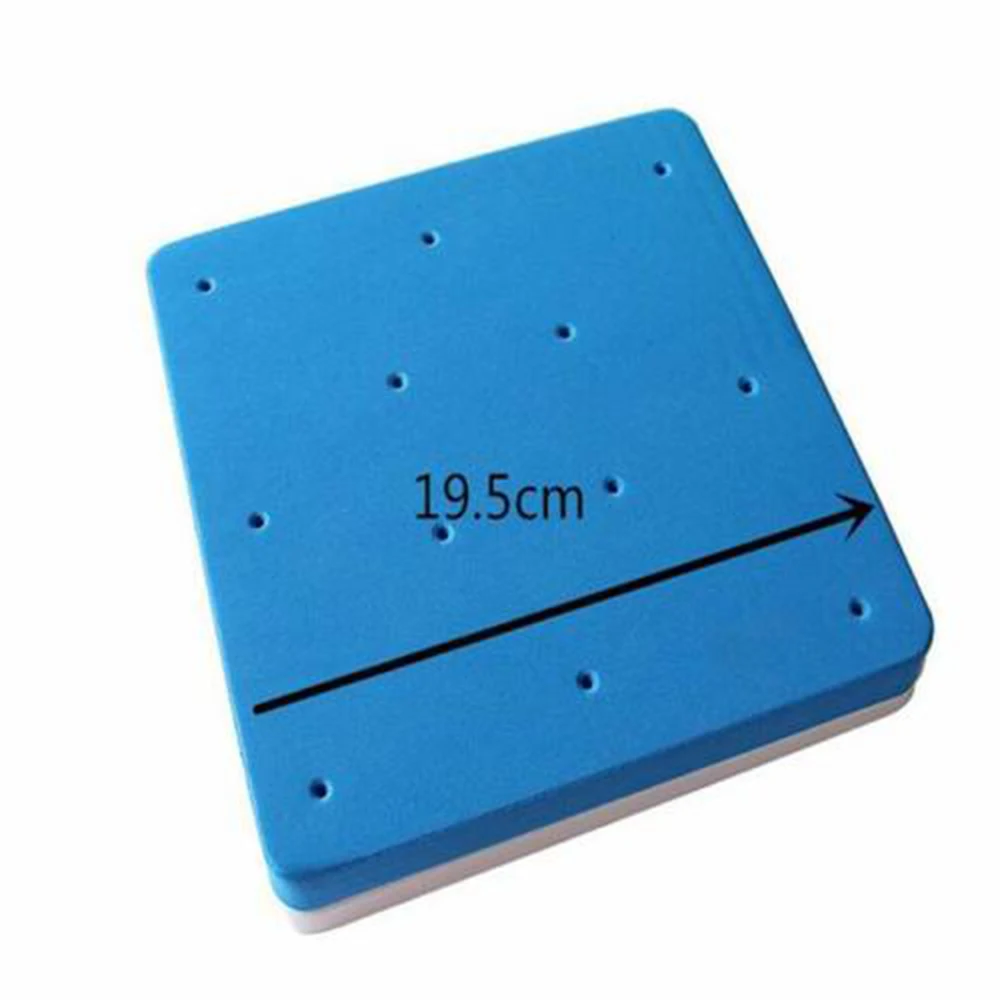 2 шт./лот 12 отверстий квадратная Форма губки Кухня сахар цветы моделирующие