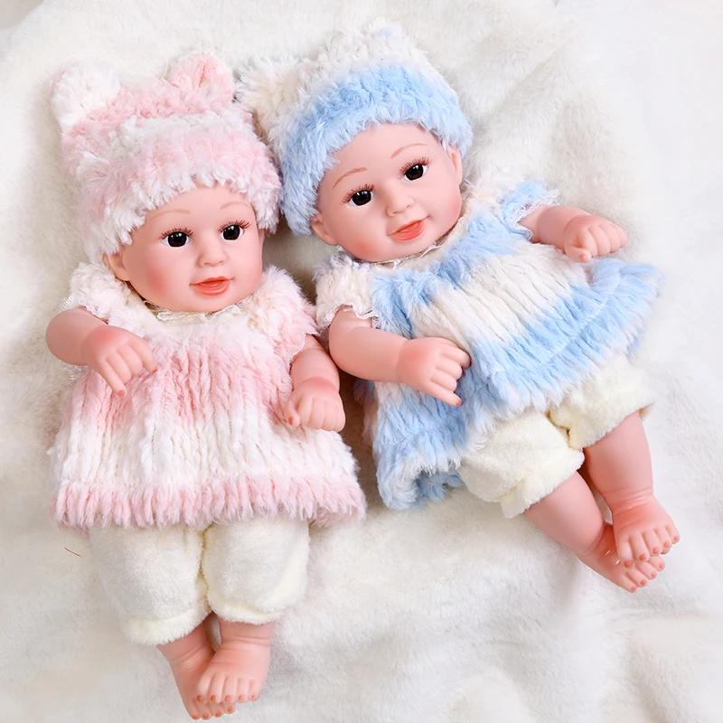 

30 см, детские куклы-смайлики, полностью силиконовые реалистичные детские куклы для купания, реалистичные куклы для младенцев, игрушки для д...