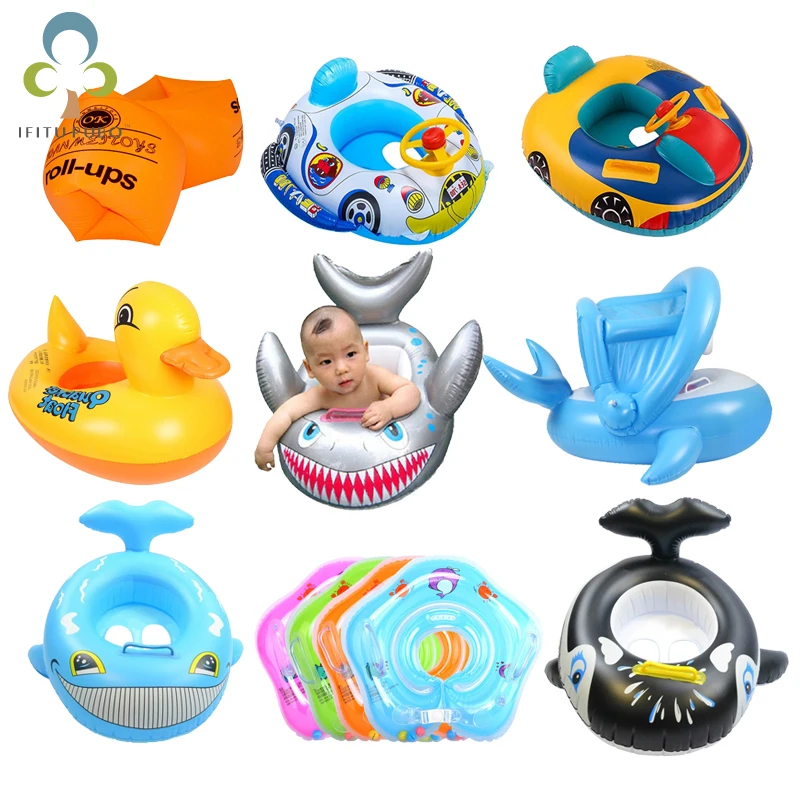 Детский Надувной Плавание ming кольцо Для детей на лето бассейн КИТ плавающий