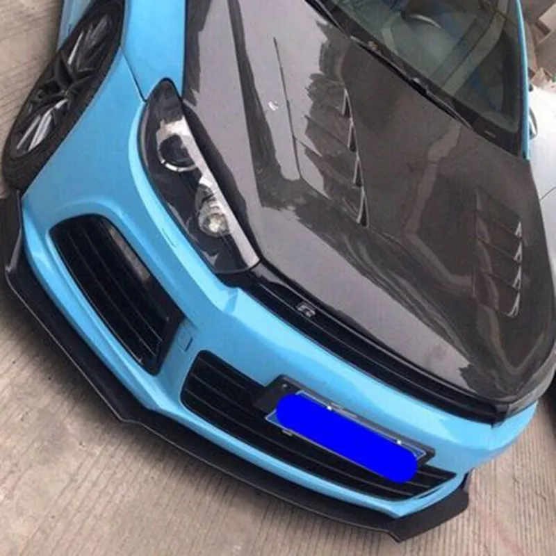 Новый спойлер на передний бампер для VW Scirocco R 2009 2015 защитная пластина комплект губ
