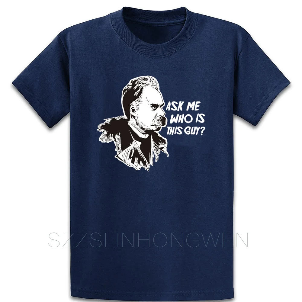 Nietzsche_Philosophy философ Thinker футболка более Размеры S-5XL Новинка Демисезонный с