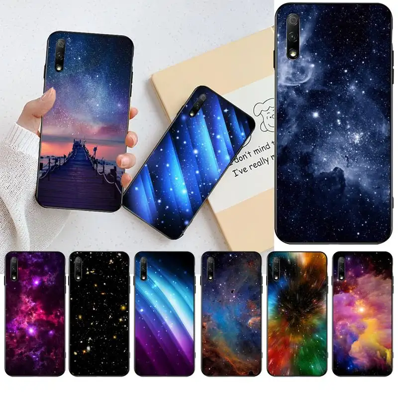 

colorful space for galaxy universe DIY Printing Phone Case cover Shell For Huawei Nova 6se 7 7pro 7se honor 7A 8A 7C Prime2019