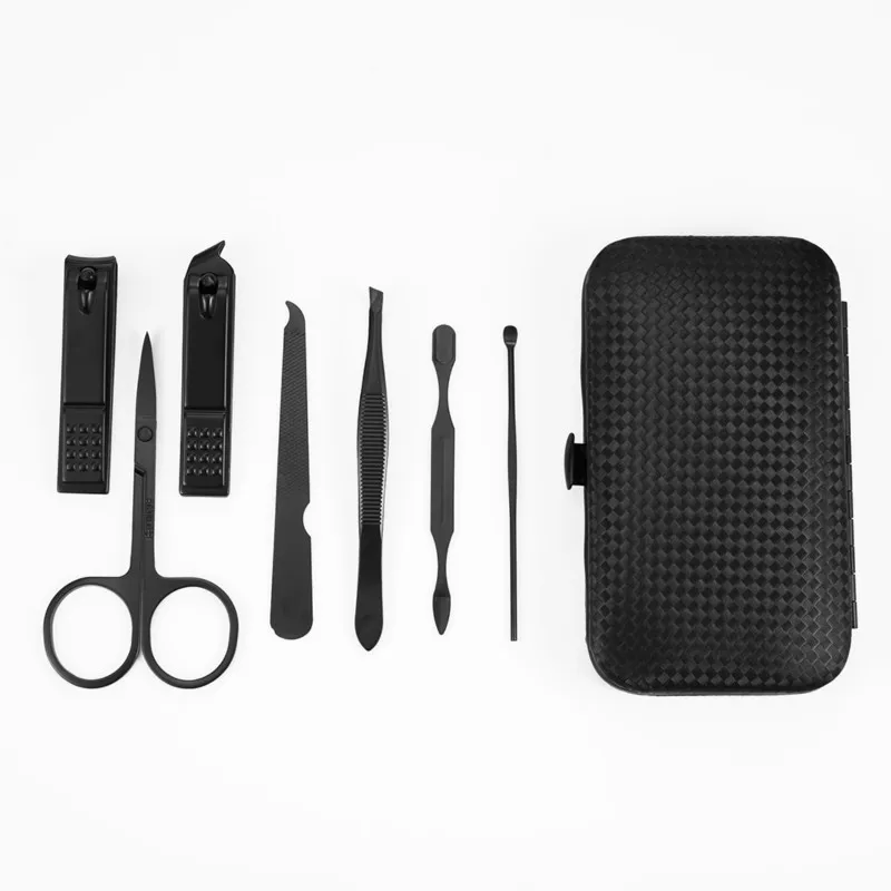 7 шт. многофункциональный набор кусачек для ногтей портативный дорожный из