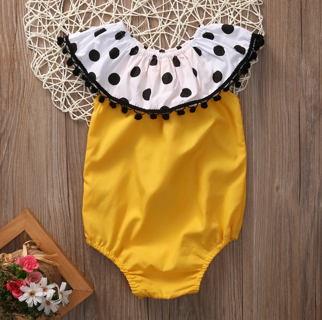 Детские комбинезоны 2019 Новый Летний стиль детская одежда для девочек с принтом в