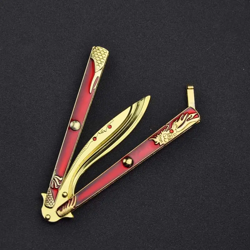 Складной нож-бабочка Cs GoTraining из нержавеющей стали с ручкой | Инструменты