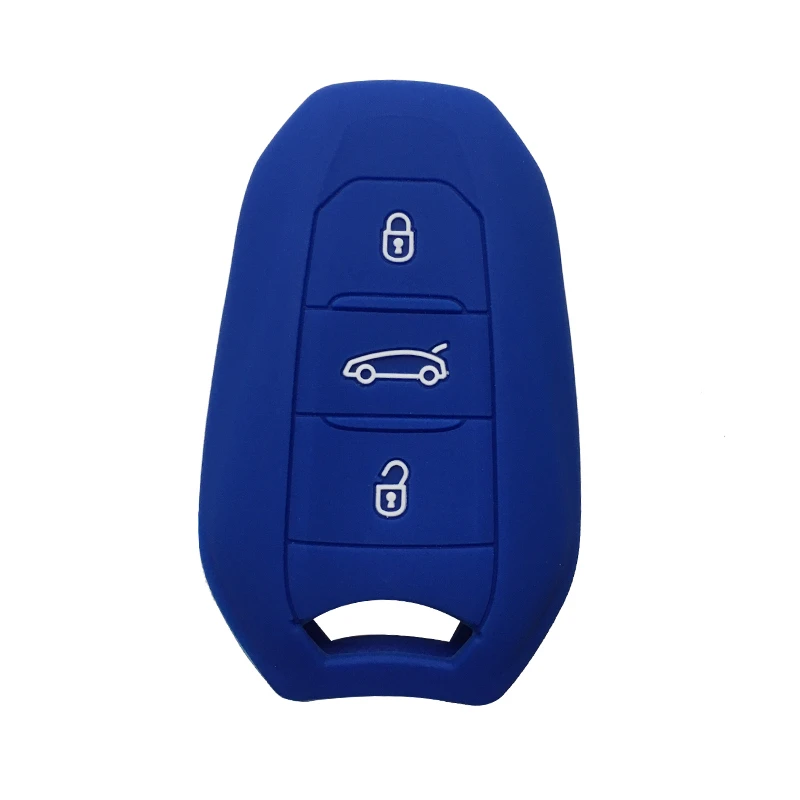 Чехол из силикагеля для автомобильных ключей силиконовый чехол Citroen Cactus C4 Picasso Xsara Grand C4l C5 X7 C3 DS3 DS4 DS5|Футляр