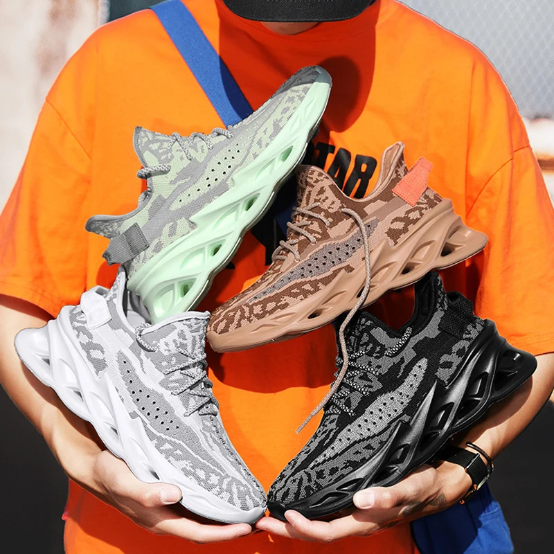 

New Blade Shoes Men Fashion Breathable Sneaker Men's Casual Shoes Large Size Comfortable Sports Men's Shoes