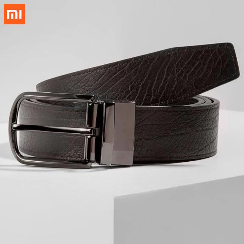 Xiaomi Mijia VLLICON двусторонний поворотный штифт застежка Простой замша 2 цвета ремень