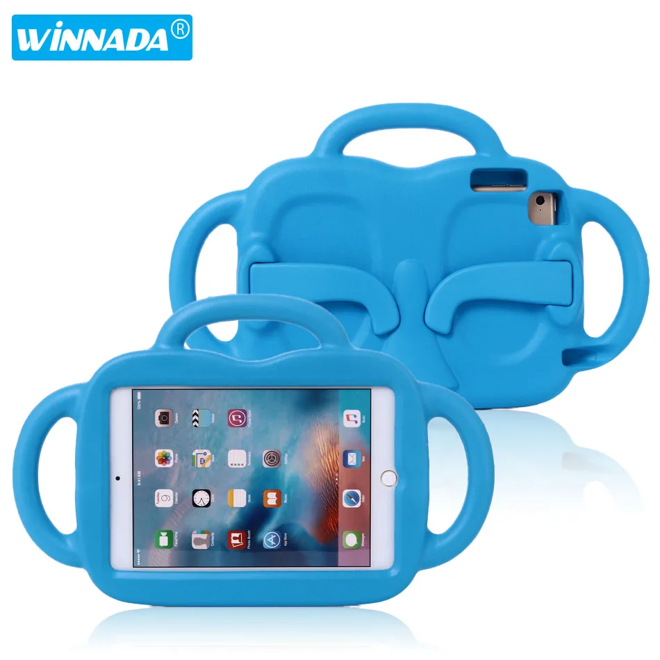 Для ipad mini чехол из нетоксичных материалов EVA противоударный стенд держатель для