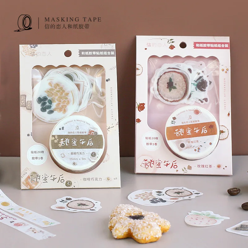 1 комплект милый васи лента Набор клейкая DIY записываемая декоративная наклейка