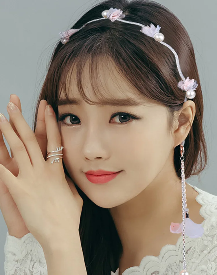 1 шт. корейские простые женские серьги с кисточками для волос модные аксессуары