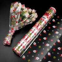 stobok transparent cellophane paper 2 5 mil thickness xmas wrapper packing paper decorative cellophane wrapping sheet roll