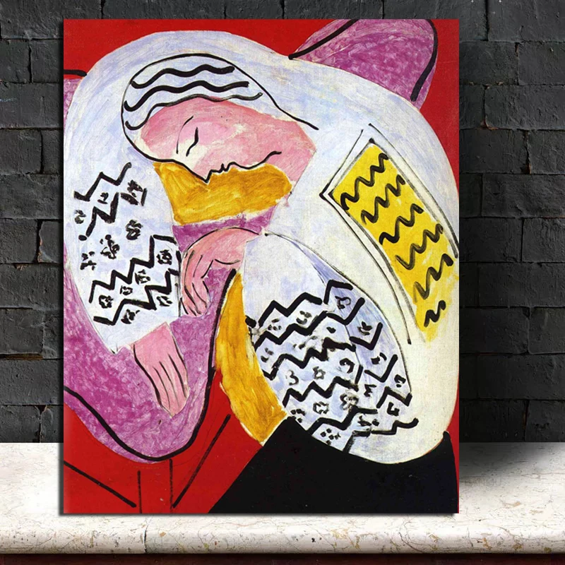 

Matisse Sleeping Woman Wall Art Canvas Poster And Print Canvas Painting Decorative Picture For Office Living Room Home Decor