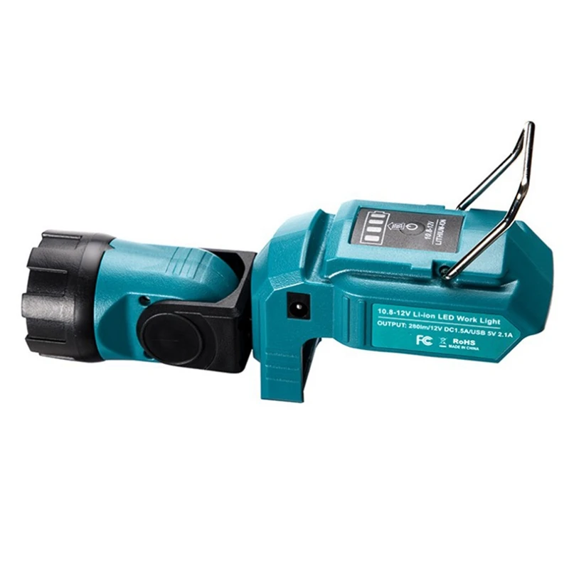 Акция! Рабочий светильник вспышка DCL510 10 8 в 12 В литий-ионный аккумулятор