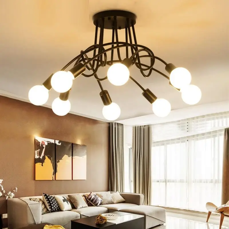 Celling Candeeiro промышленная декоративная лампа для гостиной Plafonnier Домашний