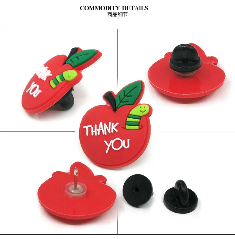 1 шт. Броши из ПВХ с авокадо астронавты Бабочка клатч булавки аксессуары значки