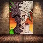 Японское аниме Dr.STONE Ishigami Senku Shishio Tsukasa, Картина на холсте, постеры и принты на стену для гостиной, картины без рамки