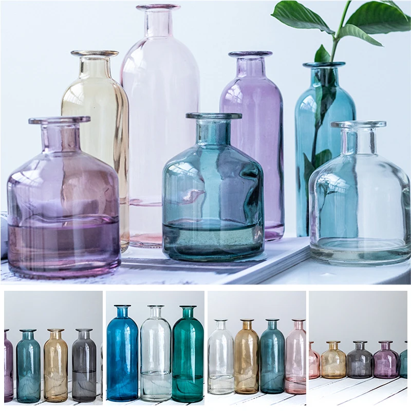 Стеклянная ваза для гостиной |