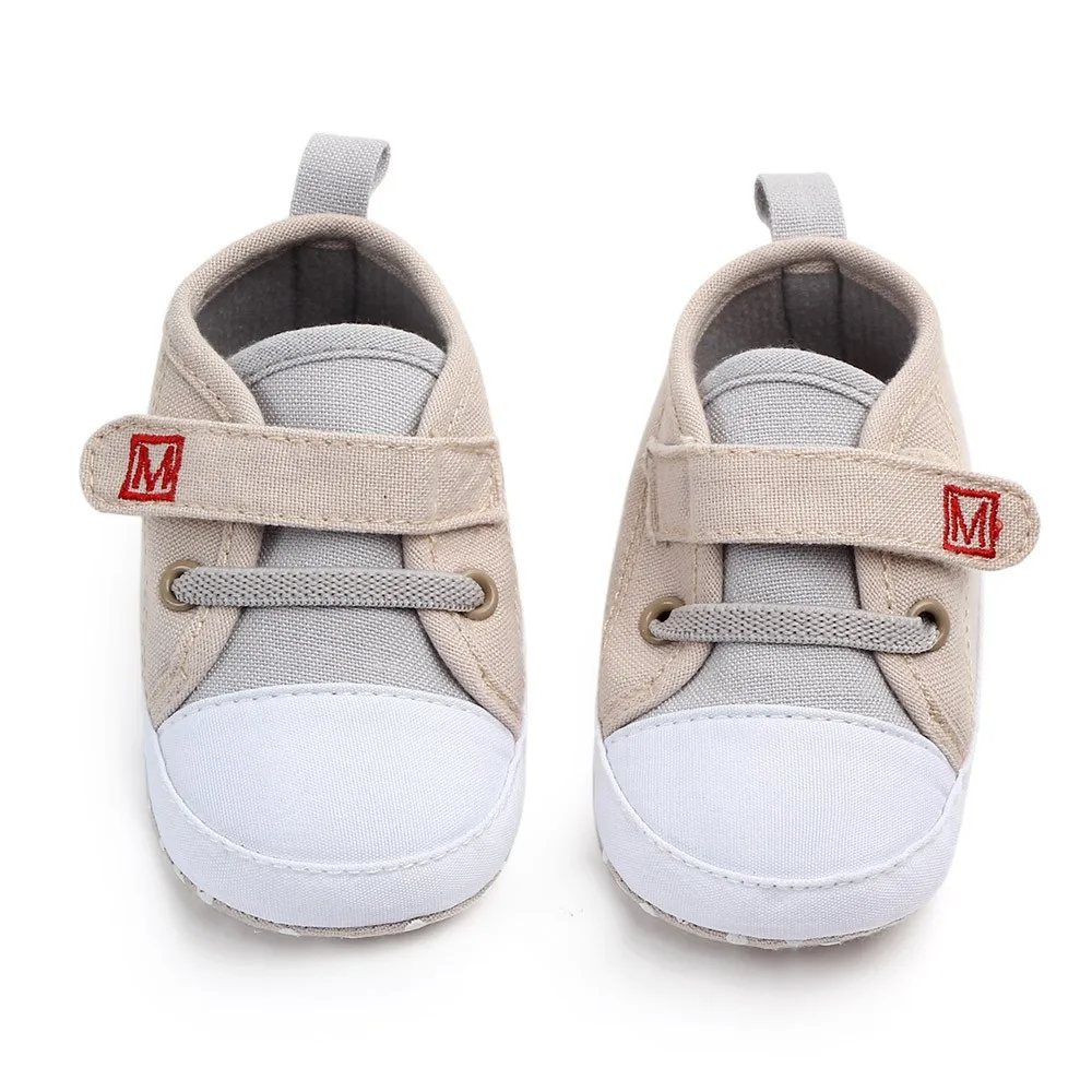 

Baby Canvas Princess Shoes Toddler Baby Shoes Newborn Baby Cute Boys Girls Canvas Shoe Letter First Walkers Soft Sole Shoes