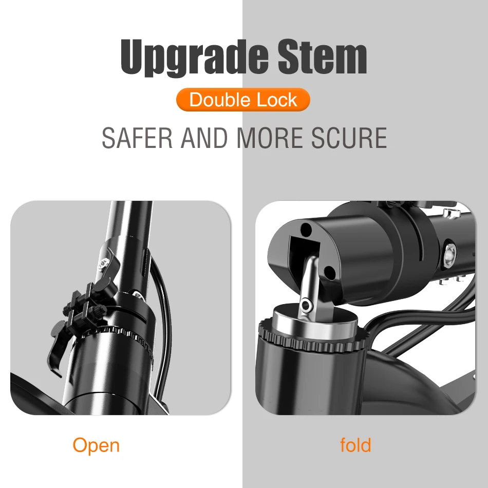 

Janobike 2400W Adult Electric Scooter Dual Drive NUTT Hydraulic Brake Folding Scooter 70Km/h Electric Off-road Tire Scooter