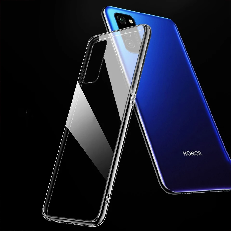 Тонкий мягкий прозрачный чехол из ТПУ для Huawei Honor View 30 Pro чехлы телефонов V30
