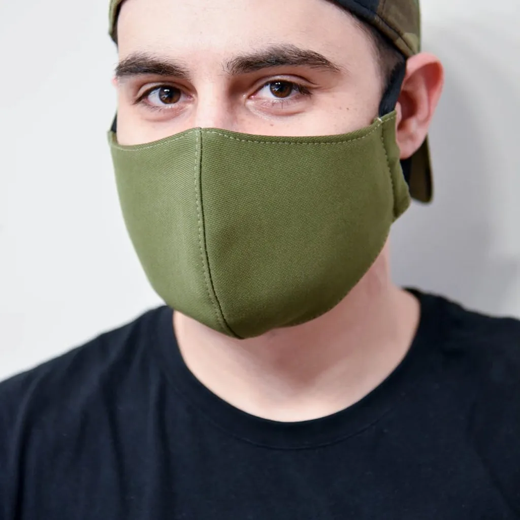 Anti Dust Facemask Cotton Breathable Pure Color Mouth Mask Unisex Face Reusable Mascarillas Masque De Protection Lavable | Спорт и