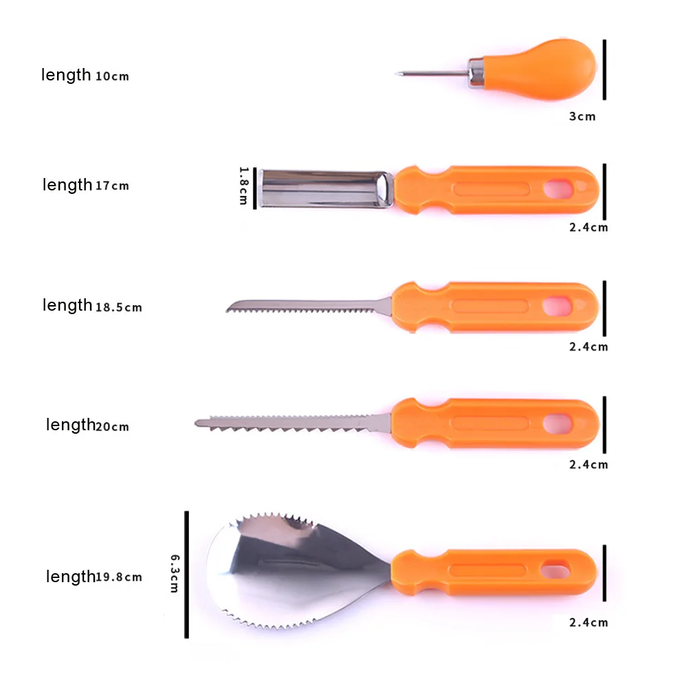 

15pcs Pumpkin Carving Tools Halloween Cutters Set DIY Professional Pumpkin Decoration Cutting Tools With Storage Bag