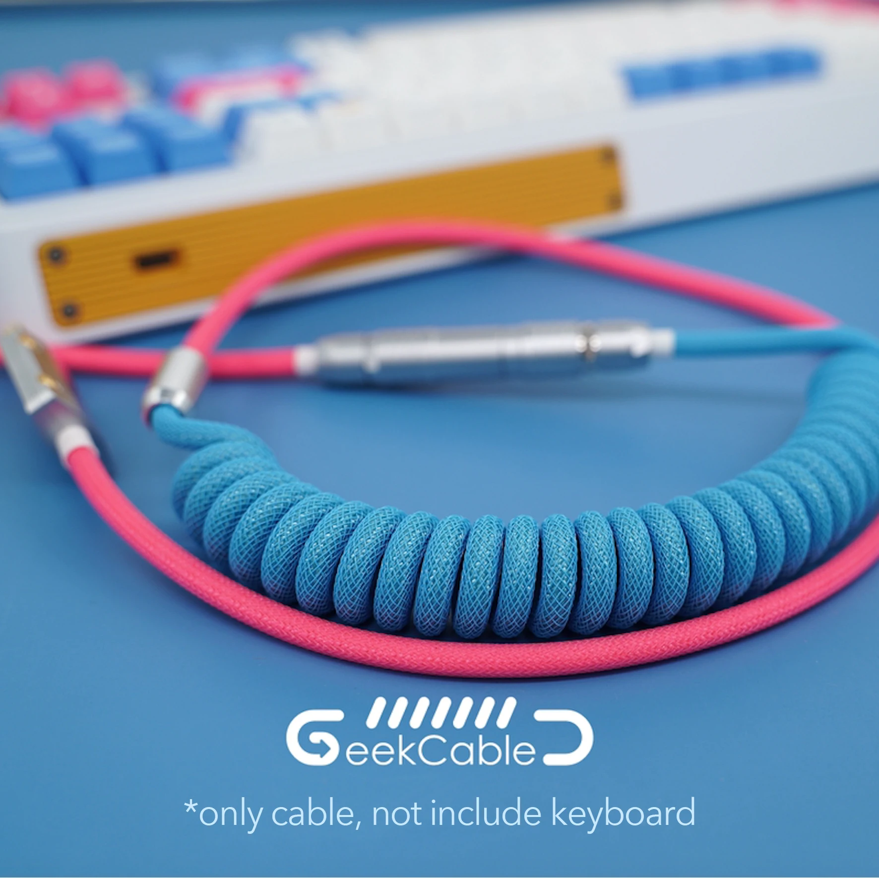 

Механическая клавиатура GeekCable ручной работы, кабель для передачи данных для клавиатуры