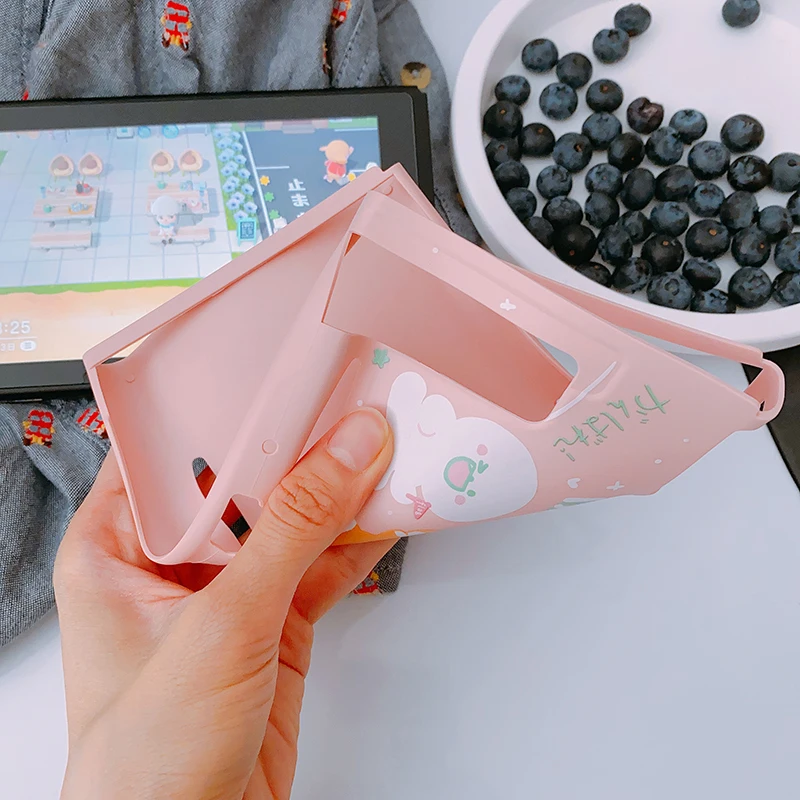 STARRY FOREST Мягкий розовый защитный чехол с милыми животными для nintendo switch