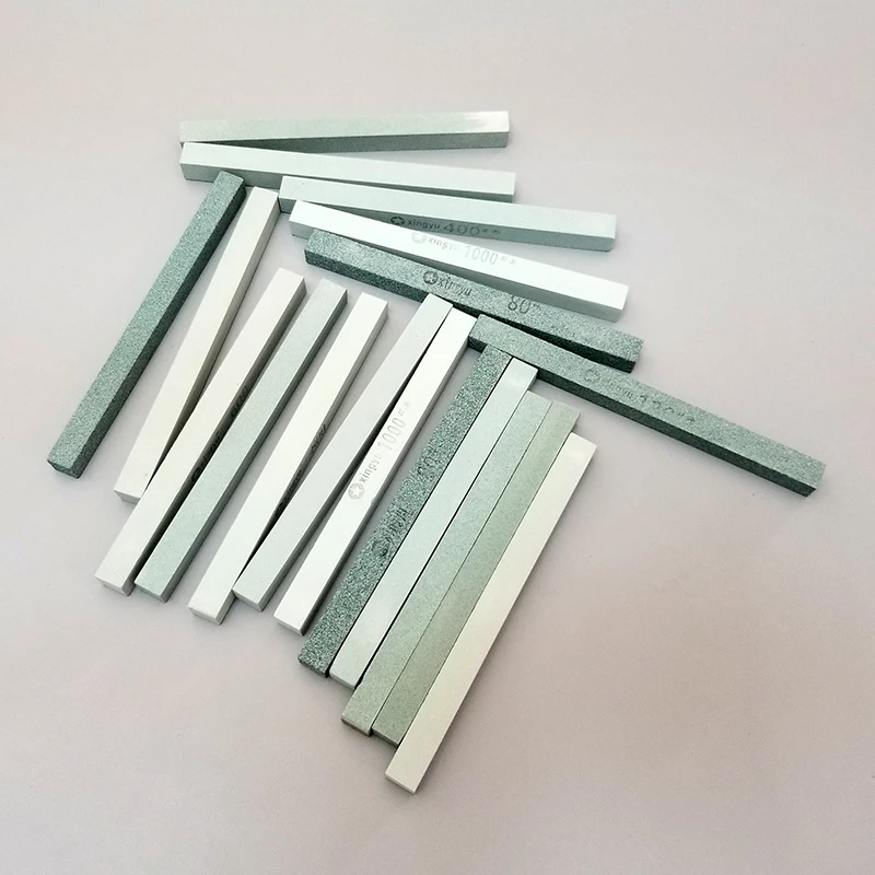 Новый Белый корундовый квадратный точильный камень точилка для фиксированного