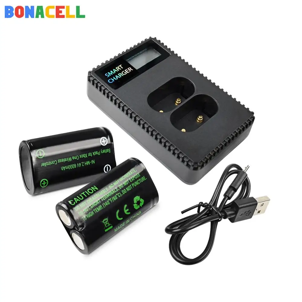 Зарядное устройство Bonacell с двумя джойстиками портативное зарядное
