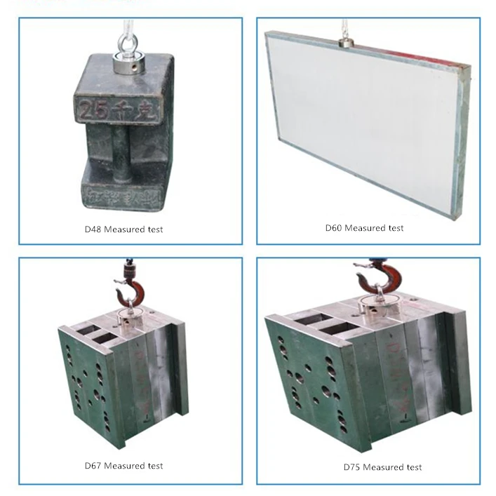 D48-D75mm сильный неодимовый магнит двусторонний поисковый с крючком сверхмощный