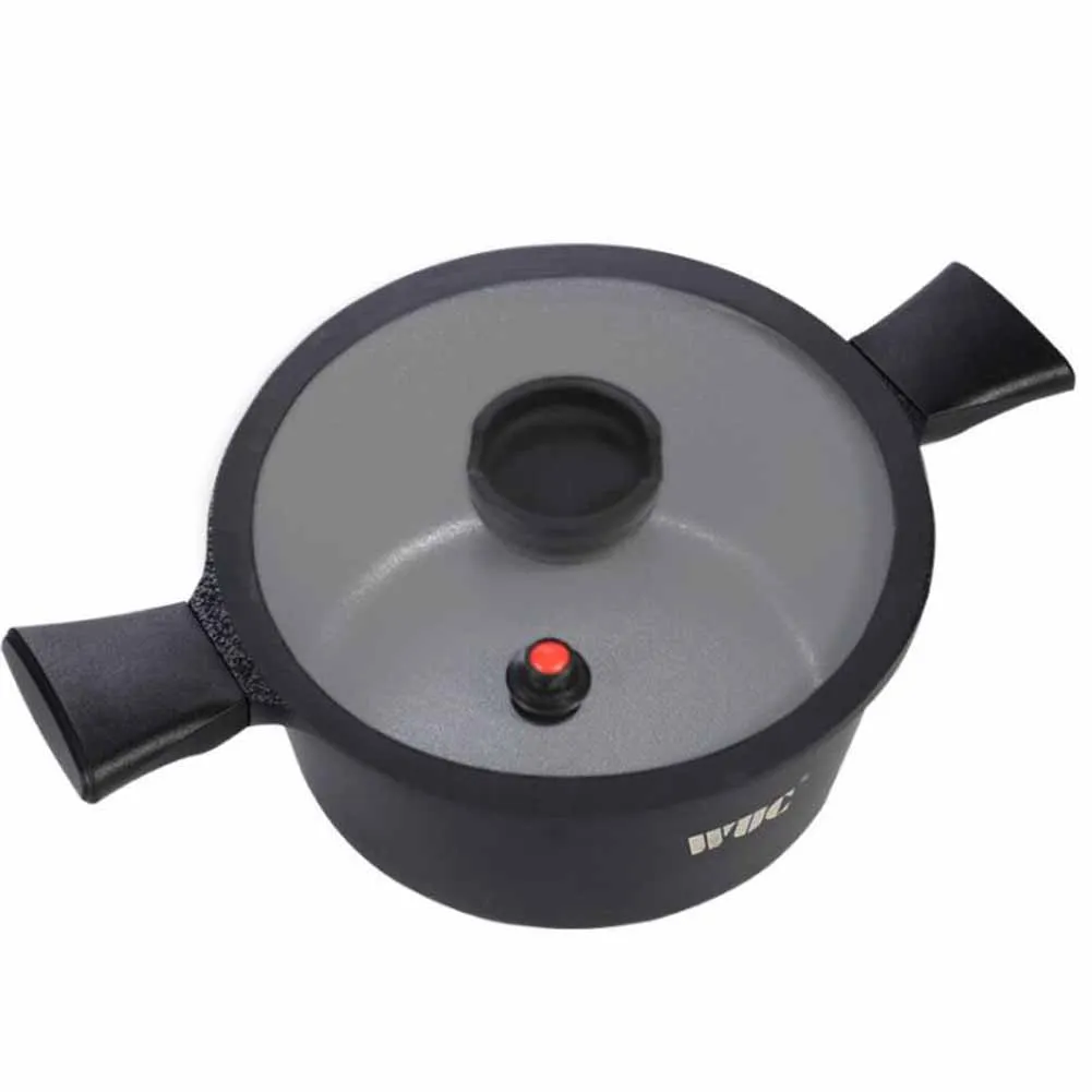 Новый суповый горшок кастрюля с крышкой овощная антипригарным покрытием