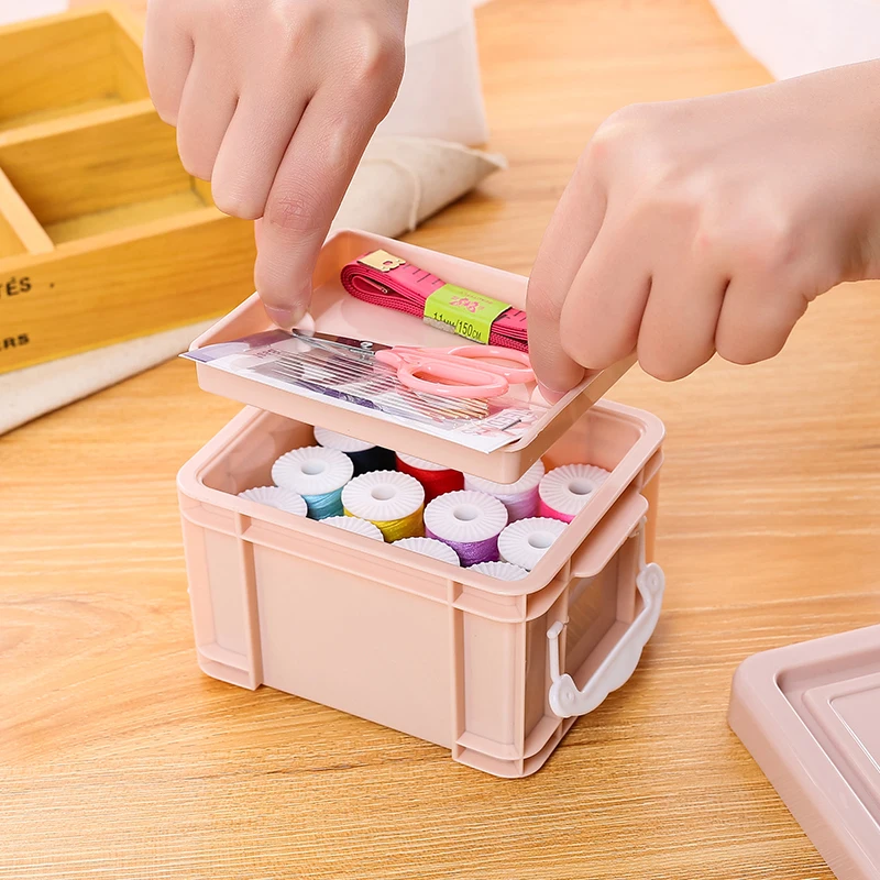 Швейная коробка Kitting инструменты для игл нитки ручного шитья Набор портативная