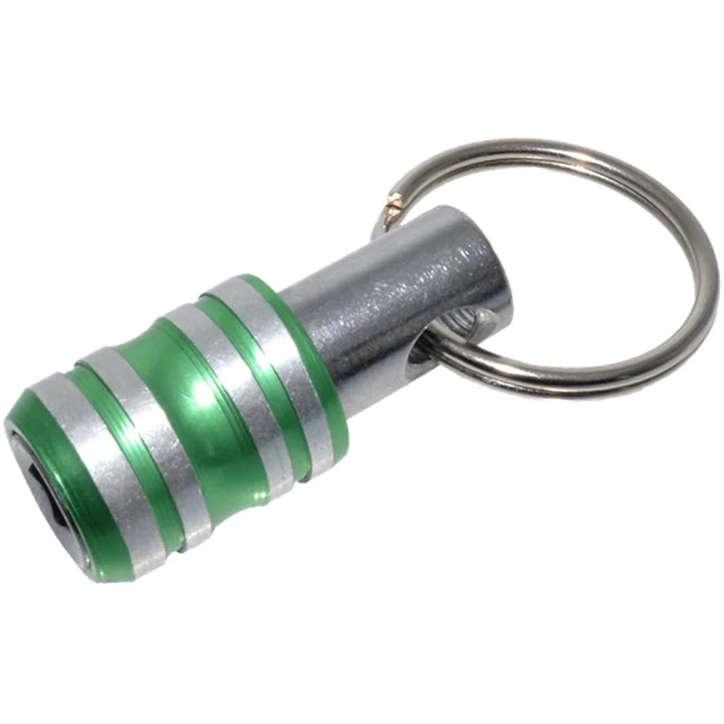 

HOT 1/4Inch Hex Shank Screwdriver Bits Holder Extension Bar Drill Screw Adapter Quick Release Keychain Easy Change