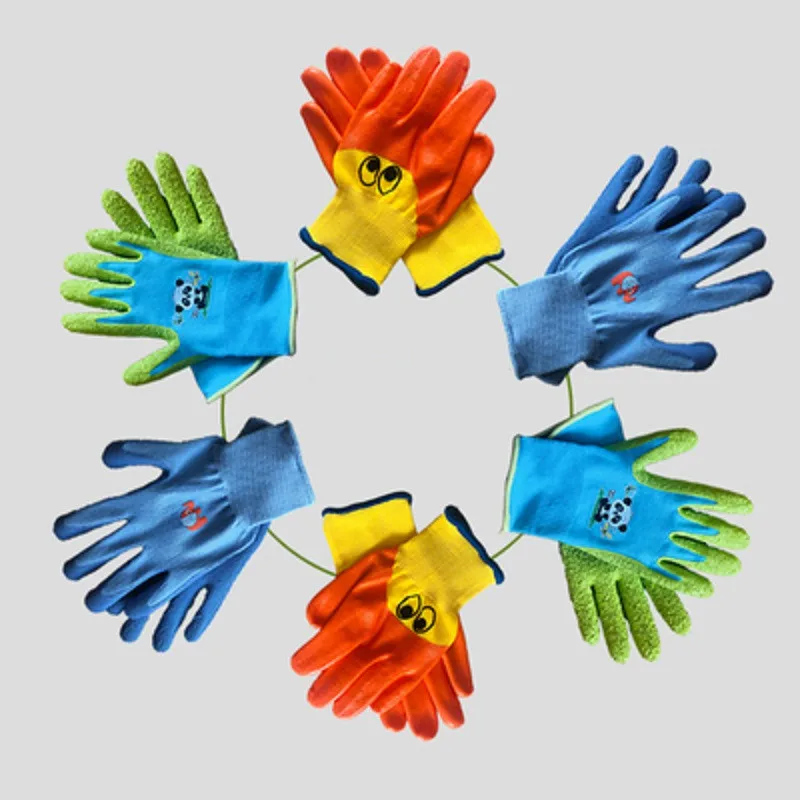 Садовые перчатки для детей 4 13 лет латексные нейлоновые защитные анти пирсинг