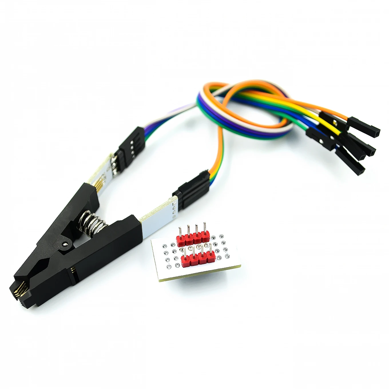USB программатор CH341A 24 25 серия EEPROM модуль программатора с флэш BIOS + зажим SOIC8 SOP8 для
