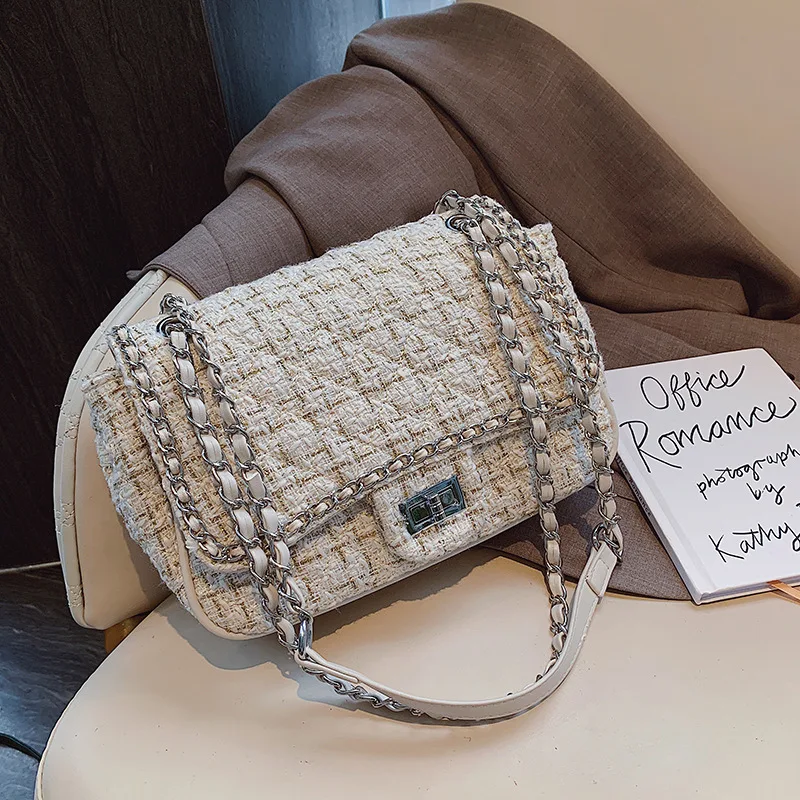 2019 маленькая ароматическая сумка женская новая плечевой мешок шерстяная