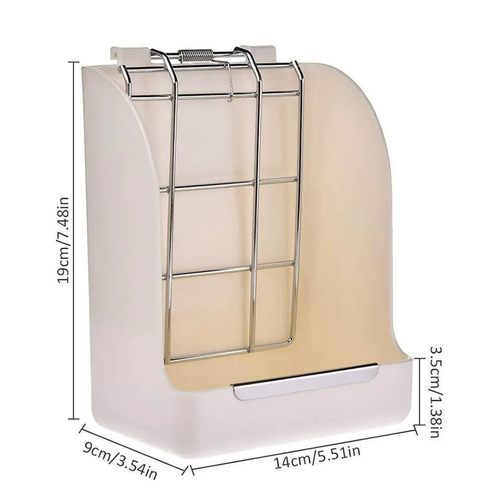 Кормушка для травы фиксированный контейнер продуктов миска Весенняя соломенная