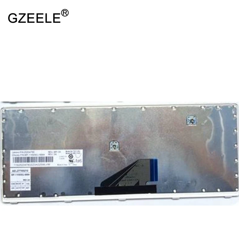 Клавиатура для ноутбука GZEELE US, белая клавиатура для ноутбука LENOVO U310-ITH IFI US